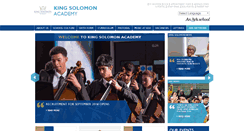 Desktop Screenshot of kingsolomonacademy.org