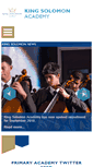 Mobile Screenshot of kingsolomonacademy.org